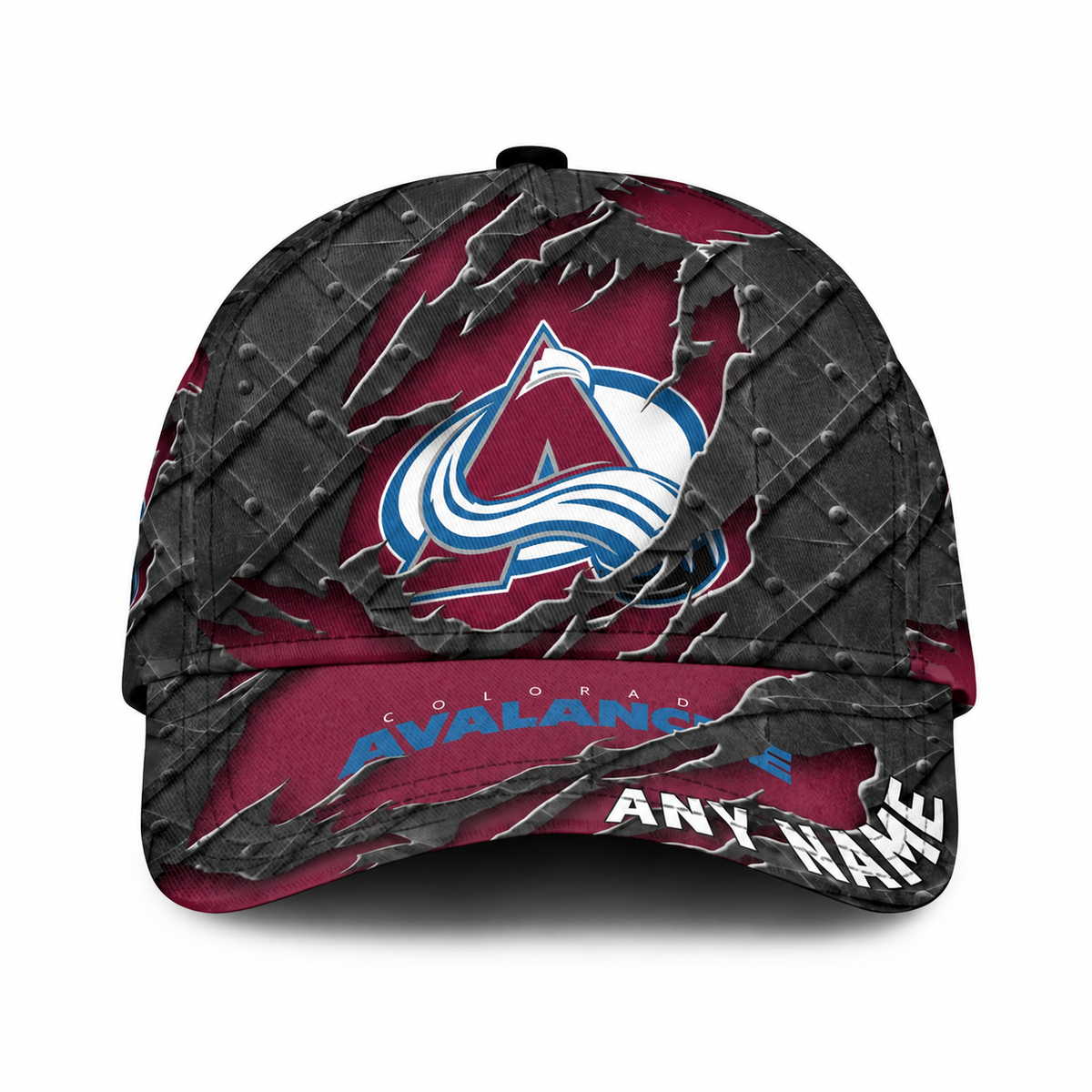 LIMITED EDITION - NEW CUSTOMIZED NHL05 CAL COLORADO AVALANCHE CLASSIC CAP