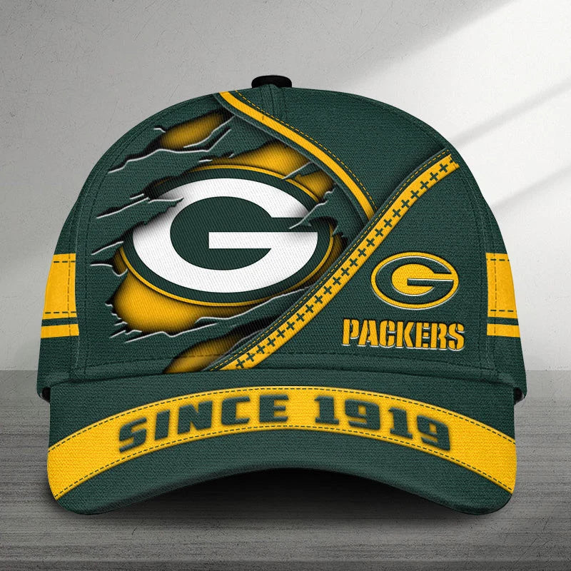 EXCLUSIVE EDITION - NEW CUSTOMIZED NFL08 GBP GREEN BAY PACKERS CLASSIC CAP