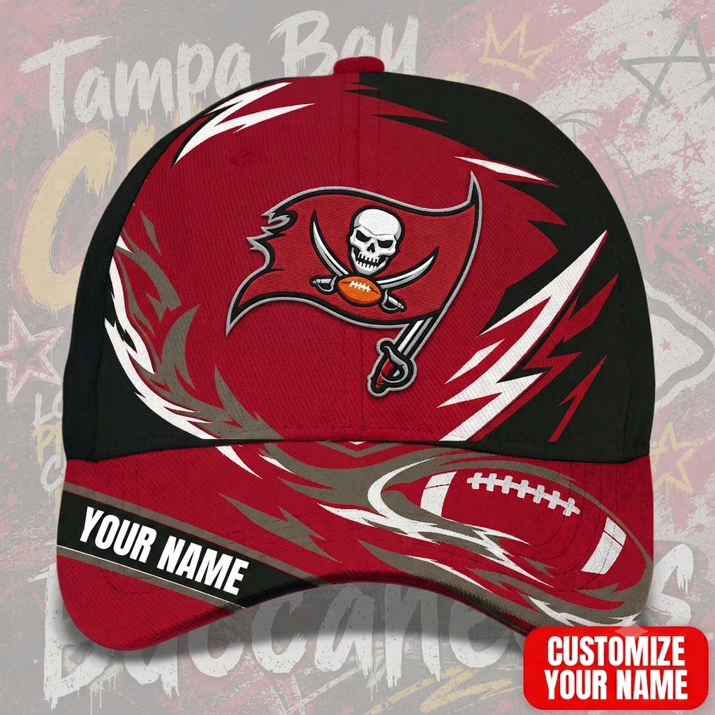 EXCLUSIVE EDITION - NEW CUSTOMIZED NFL10 TBB TAMPA BAY BUCCANEERS CLASSIC CAP