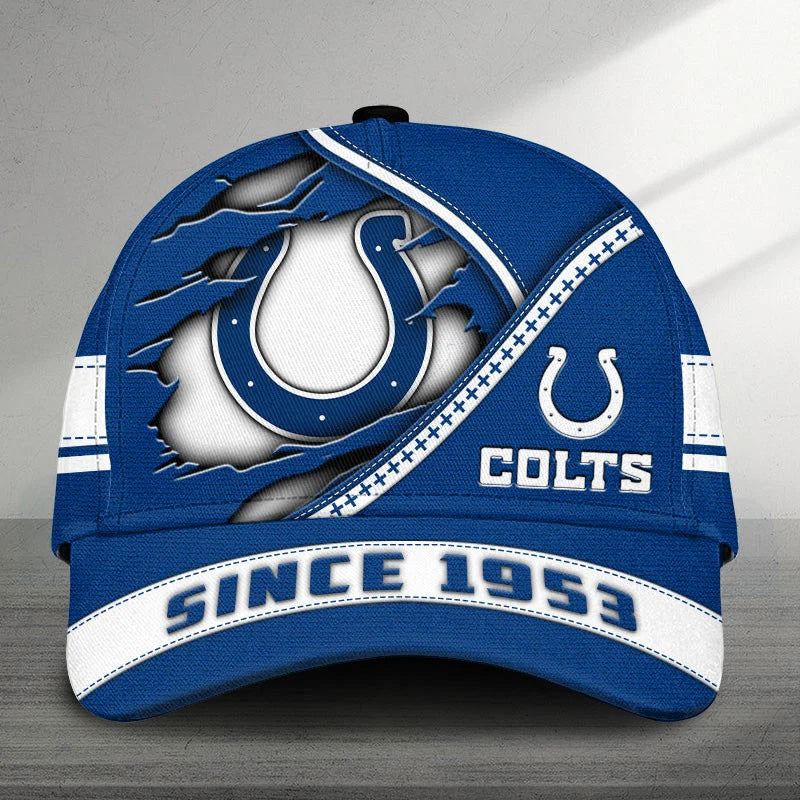 EXCLUSIVE EDITION - NEW CUSTOMIZED NFL17 IDC INDIANAPOLIS COLTS CLASSIC CAP