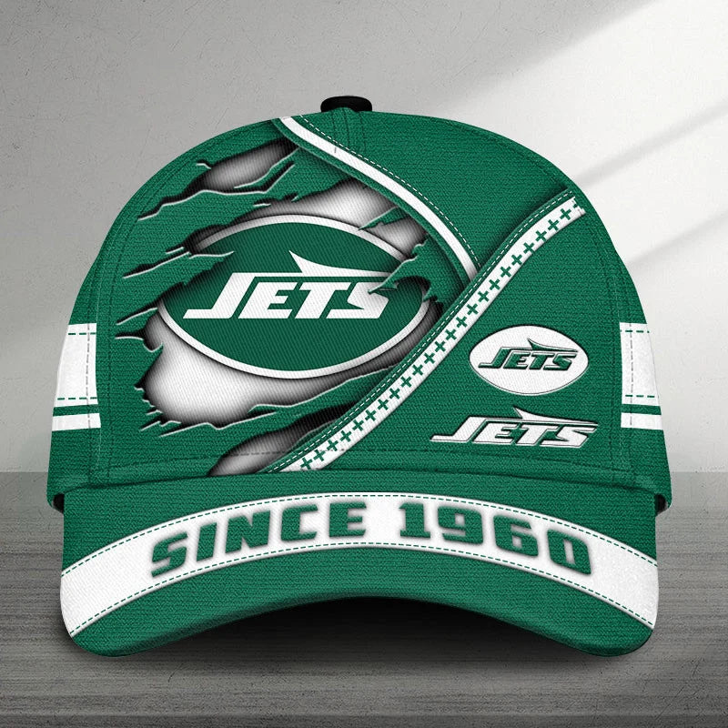 EXCLUSIVE EDITION - NEW CUSTOMIZED NFL25 NYJ NEW YORK JETS CLASSIC CAP