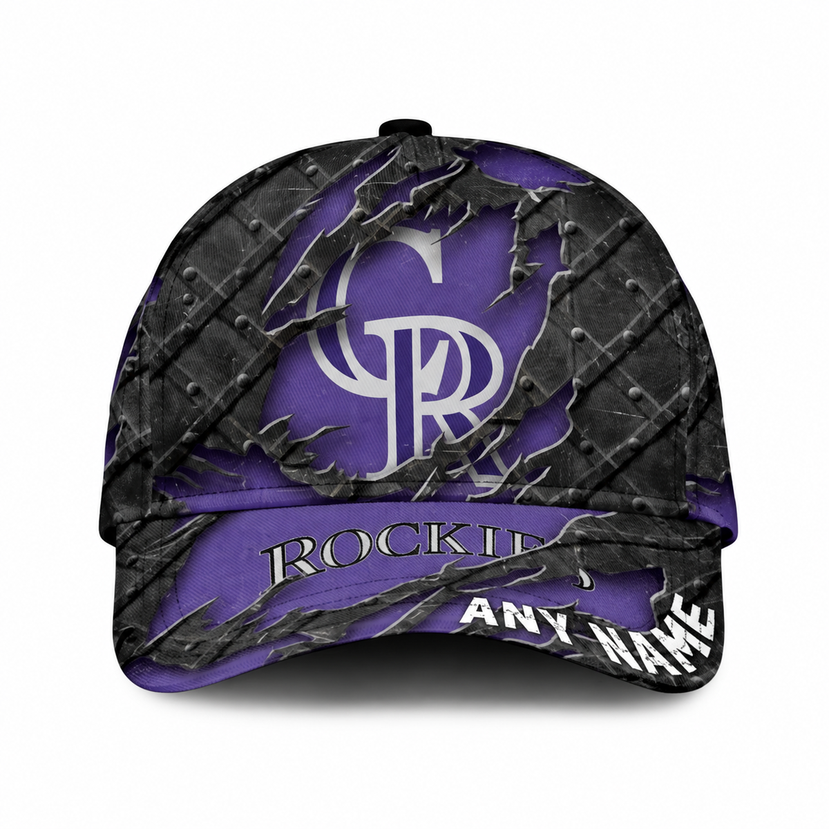 ELITE EDITION - NEW CUSTOMIZED MLB30 COR COLORADO ROCKIES CLASSIC CAP