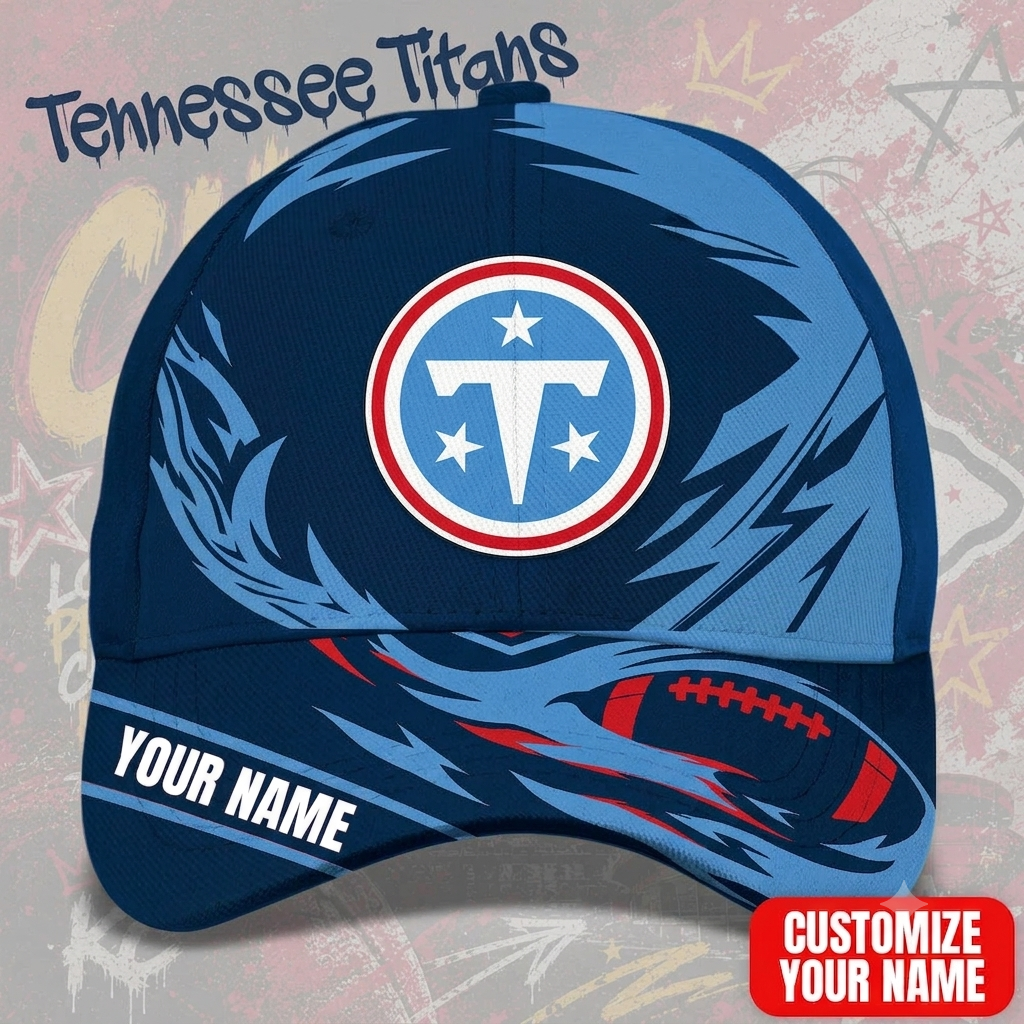 EXCLUSIVE EDITION - NEW CUSTOMIZED NFL31 TST TENNESSEE TITANS CLASSIC CAP
