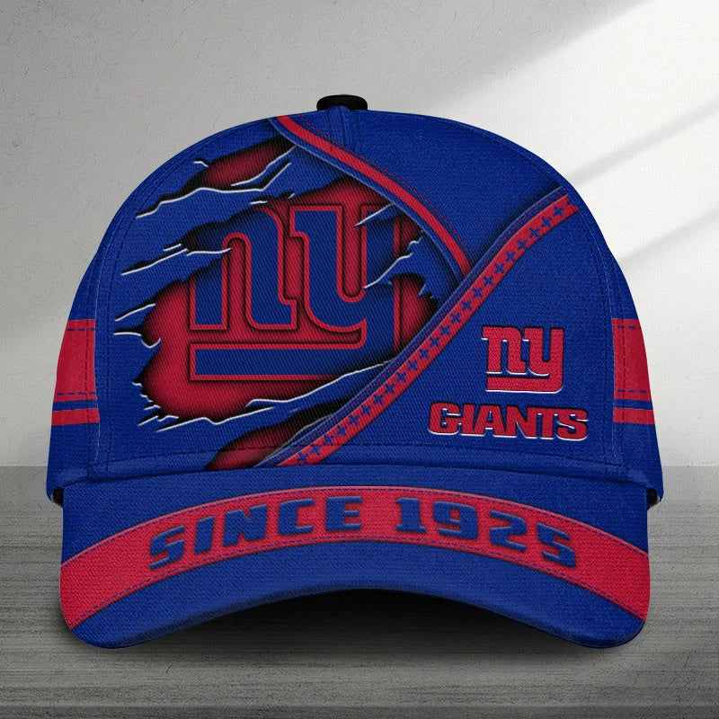 EXCLUSIVE EDITION - NEW CUSTOMIZED NFL32 NYG NEW YORK GIANTS CLASSIC CAP