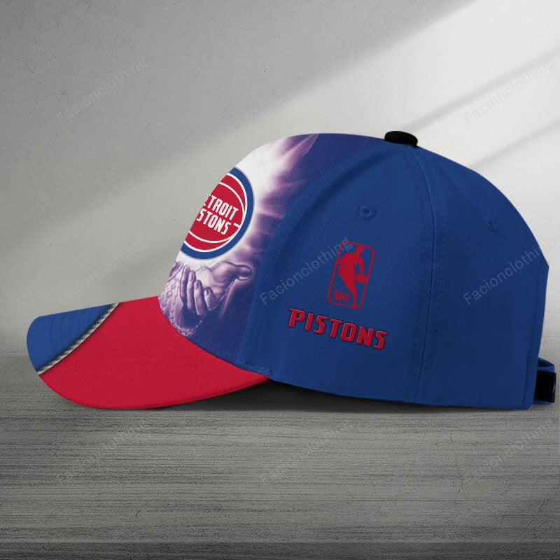FINAL SALE - NEW CUSTOMIZED NBA14 DPI DETROIT PISTONS CLASSIC CAP