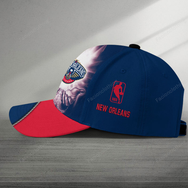 FINAL SALE - NEW CUSTOMIZED NBA30 NOP NEW ORLEANS PELICANS CLASSIC CAP