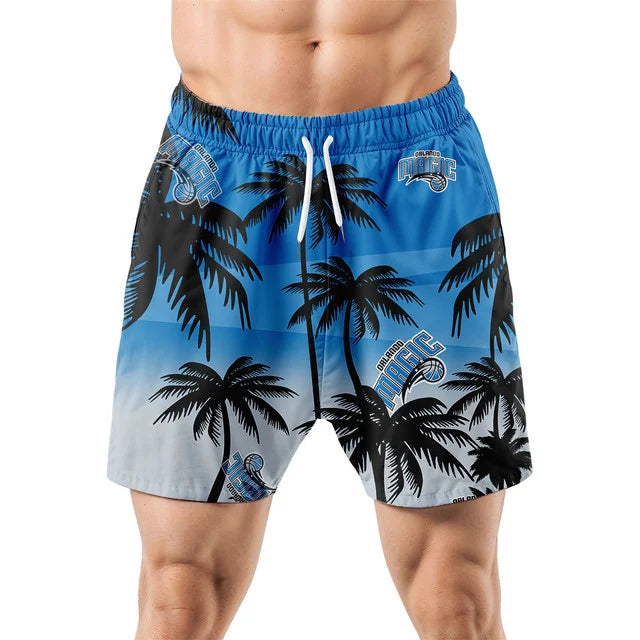 FINAL SALE - NEW CUSTOMIZED NBA15 OMA ORLANDO MAGIC UNISEX HAWAIIAN SHIRT & SHORTS SET