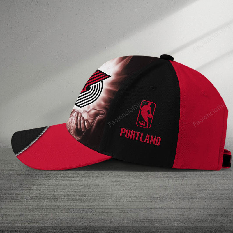 FINAL SALE - NEW CUSTOMIZED NBA22 PTB PORTLAND TRAIL BLAZERS CLASSIC CAP