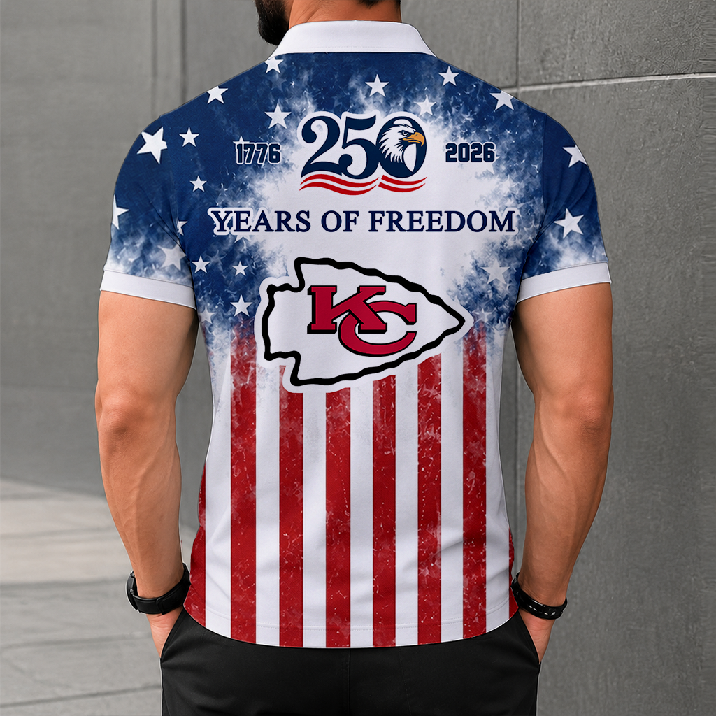 MEGA SALE - NEW CUSTOMIZED NFL01 KCC KANSAS CITY CHIEFS POLO SHIRT, ZIP POLO SHIRT & T-SHIRTS