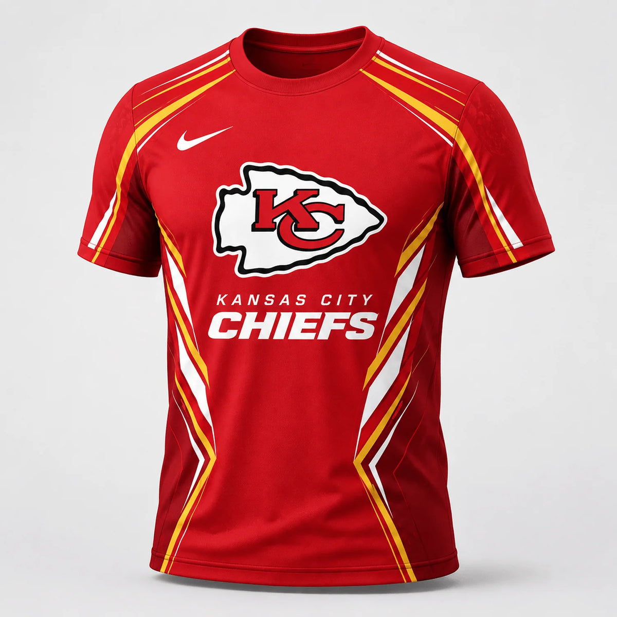 VIRAL EDITION - NEW CUSTOMIZED NFL01 KCC KANSAS CITY CHIEFS T-SHIRT, POLO SHIRT, ZIP POLO SHIRT, SWEATSHIRT, HOODIE & ZIP HOODIE