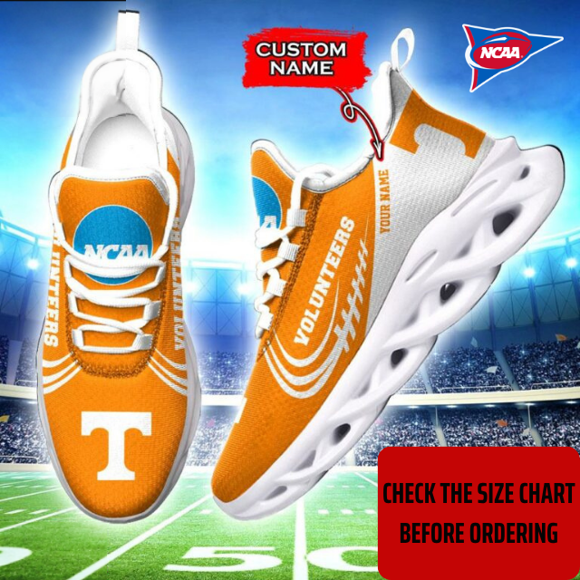 FLASH SALE - NEW CUSTOMIZED NCAA FBS01 TNV TENNESSEE VOLUNTEERS CLUNKY SNEAKERS