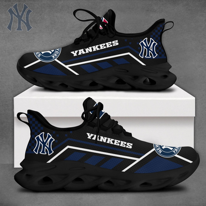 VIRAL EDITION - NEW CUSTOMIZED MLB01 NYY NEW YORK YANKEES MAX SOUL SHOES