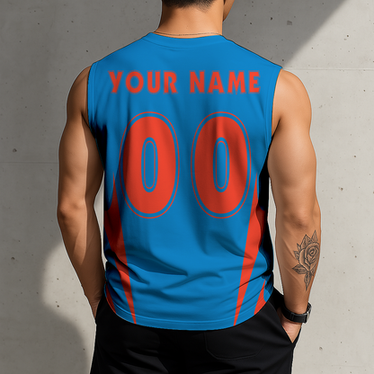 FINAL SALE - NEW CUSTOMIZED NBA01 OCT OKLAHOMA CITY THUNDER MEN'S GYM SHIRT