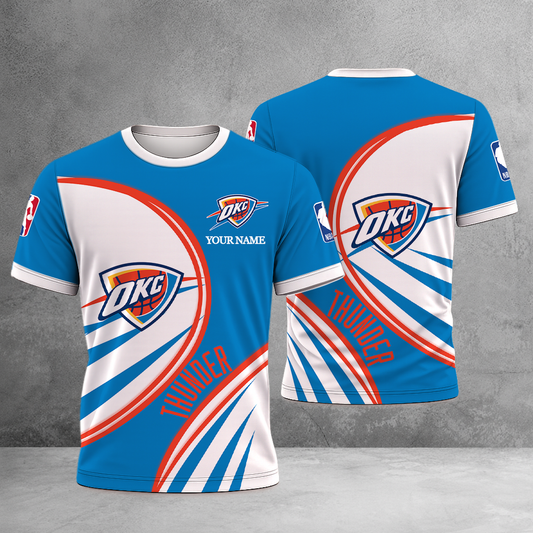 VIRAL EDITION - NEW CUSTOMIZED NBA01 OCT OKLAHOMA CITY THUNDER T-SHIRT, POLO SHIRT, ZIP POLO SHIRT, SWEATSHIRT, HOODIE & ZIP HOODIE