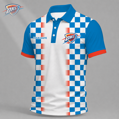 LIMITED EDITION - NEW CUSTOMIZED NBA01 OCT OKLAHOMA CITY THUNDER T-SHIRT, POLO SHIRT, ZIP POLO SHIRT, SWEATSHIRT, HOODIE & ZIP HOODIE