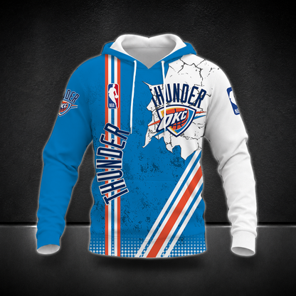 FINAL SALE - NEW CUSTOMIZED NBA01 OCT OKLAHOMA CITY THUNDER T-SHIRT, POLO SHIRT, ZIP POLO SHIRT, SWEATSHIRT, HOODIE & ZIP HOODIE