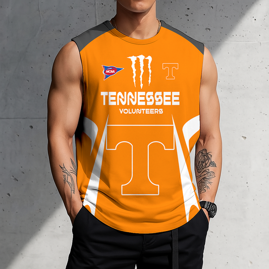 ACTIVE OFFER - NEW CUSTOMIZED | NCAA FBS01 TNV TN VOLUNTEERS MEN'S GYM SHIRT