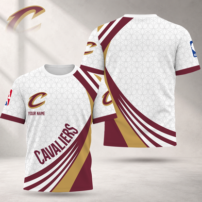 FINAL SALE - NEW CUSTOMIZED NBA02 CCA CLEVELAND CAVALIERS T-SHIRT, POLO SHIRT, ZIP POLO SHIRT, SWEATSHIRT, HOODIE & ZIP HOODIE