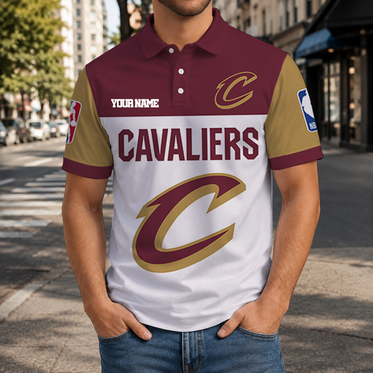 VIRAL EDITION - NEW CUSTOMIZED NBA02 CCA CLEVELAND CAVALIERS T-SHIRT, POLO SHIRT, ZIP POLO SHIRT, SWEATSHIRT, HOODIE & ZIP HOODIE