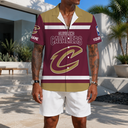 LIMITED EDITION - NEW CUSTOMIZED NBA02 CCA CLEVELAND CAVALIERS UNISEX HAWAIIAN SHIRT