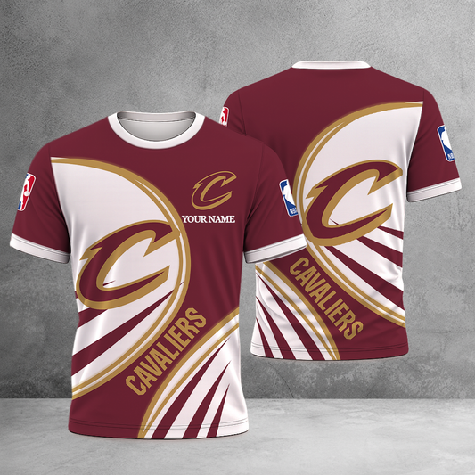 VIRAL EDITION - NEW CUSTOMIZED NBA02 CCA CLEVELAND CAVALIERS T-SHIRT, POLO SHIRT, ZIP POLO SHIRT, SWEATSHIRT, HOODIE & ZIP HOODIE