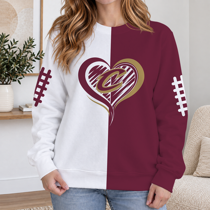 EXCLUSIVE EDITION - NEW CUSTOMIZED NBA02 CCA CLEVELAND CAVALIERS RIBBED HOODIE & SWEATSHIRT