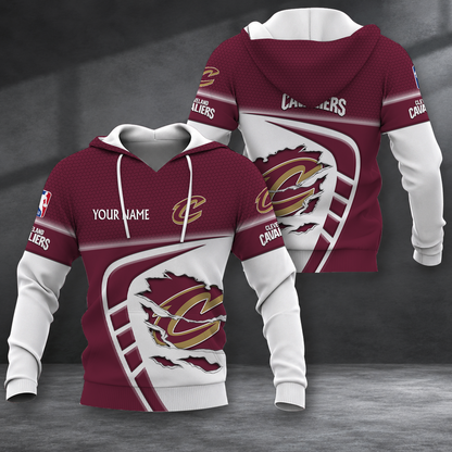 FINAL SALE - NEW CUSTOMIZED NBA02 CCA CLEVELAND CAVALIERS T-SHIRT, POLO SHIRT, ZIP POLO SHIRT, SWEATSHIRT, HOODIE & ZIP HOODIE