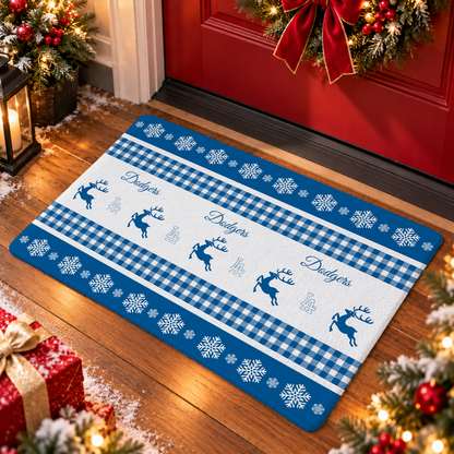 VIRAL EDITION - NEW CUSTOMIZED MLB02 LAD LOS ANGELES DODGERS WATER-ABSORBENT FLOOR MAT