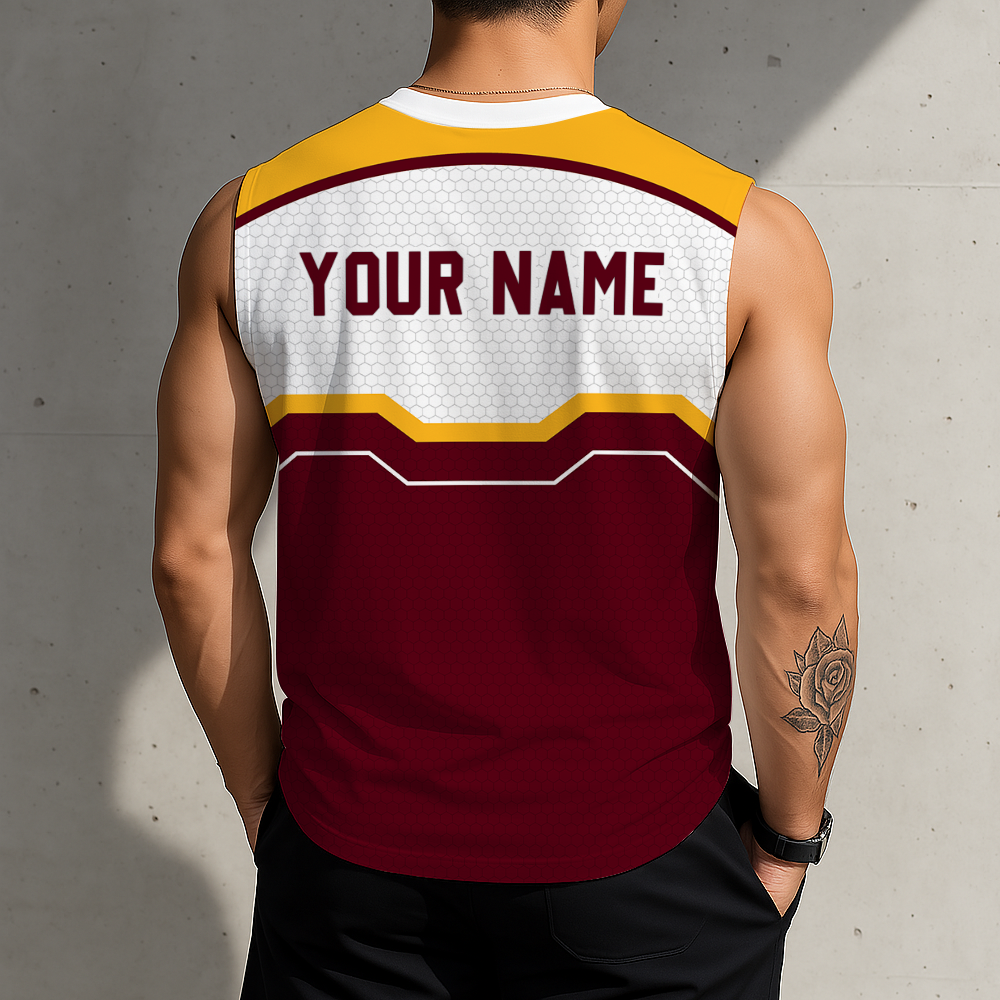 LIMITED EDITION - NEW CUSTOMIZED NCAA MFF02 MGG MINNESOTA GOLDEN GOPHERS MEN'S GYM SHIRT