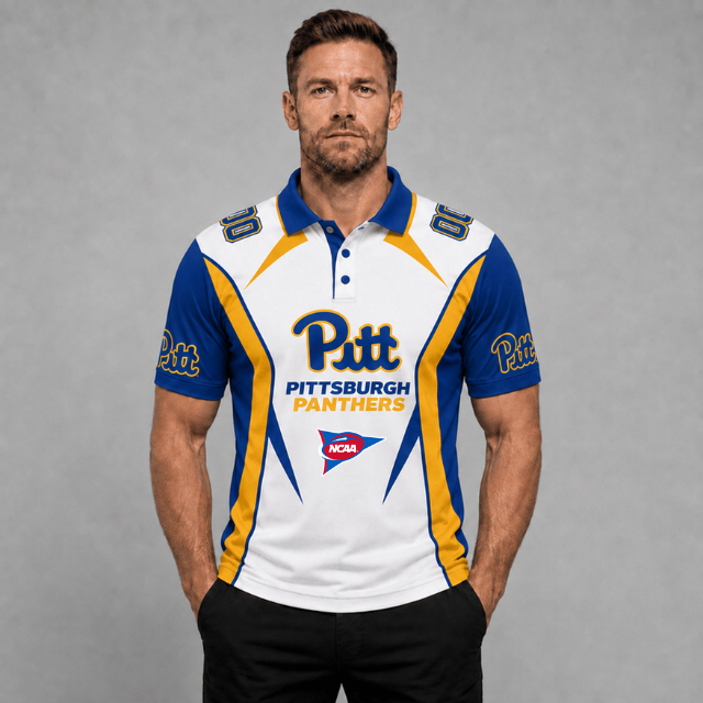 EXCLUSIVE EDITION - NEW CUSTOMIZED NCAA FBS02 PIP PITTSBURGH PANTHERS POLO SHIRT, ZIP POLO SHIRT, HOODIE, ZIP HOODIE, T-SHIRT & SWEATSHIRT