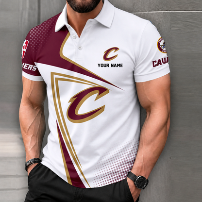 FINAL SALE - NEW CUSTOMIZED NBA02 CCA CLEVELAND CAVALIERS T-SHIRT, POLO SHIRT, ZIP POLO SHIRT, SWEATSHIRT, HOODIE & ZIP HOODIE