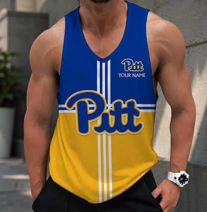 SPECIAL EDITION - NEW CUSTOMIZED NCAA FBS02 PIP PITTSBURGH PANTHERS UNISEX TANK TOP