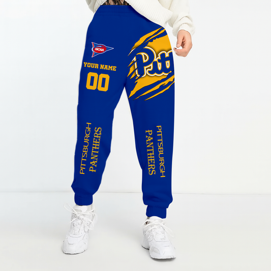 LIMITED DROP - NEW CUSTOMIZED | NCAA FBS02 PIP PI PANTHERS UNISEX LONG PANTS