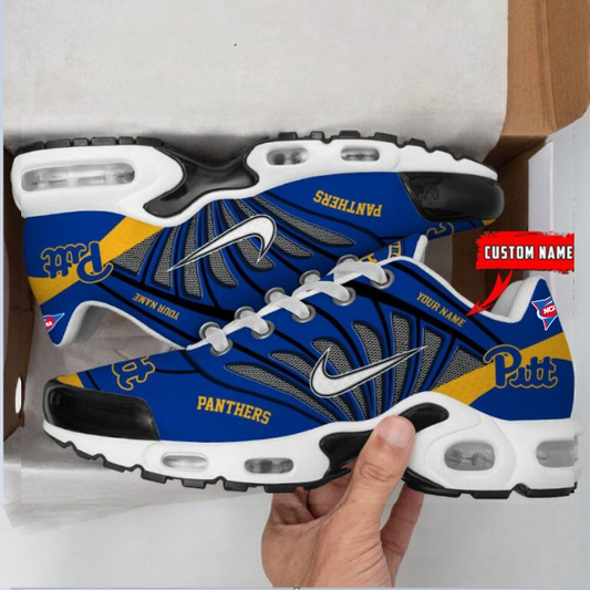 ELITE EDITION - NEW CUSTOMIZED NCAA FBS02 PIP PI PANTHERS UNISEX AIR MAX PLUS SNEAKERS