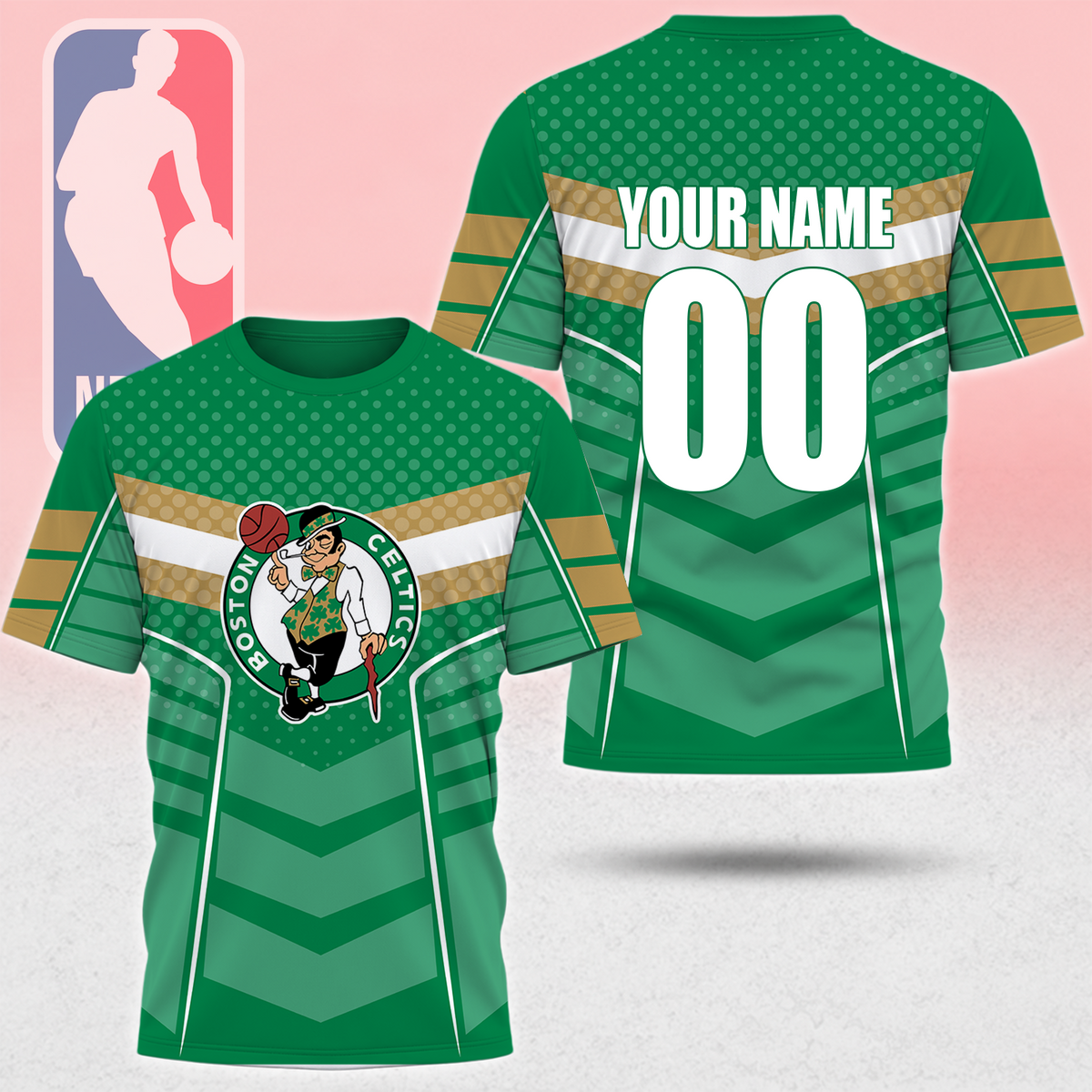 FINAL SALE - NEW CUSTOMIZED NBA03 BCE BOSTON CELTICS T-SHIRT, POLO SHIRT, ZIP POLO SHIRT, SWEATSHIRT, HOODIE & ZIP HOODIE
