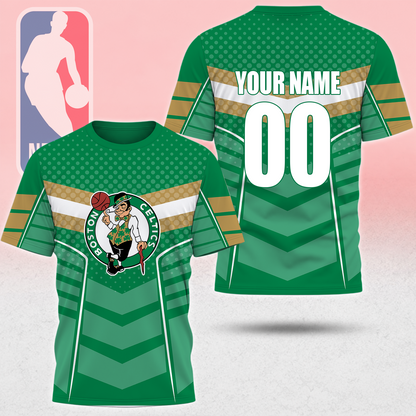FINAL SALE - NEW CUSTOMIZED NBA03 BCE BOSTON CELTICS T-SHIRT, POLO SHIRT, ZIP POLO SHIRT, SWEATSHIRT, HOODIE & ZIP HOODIE