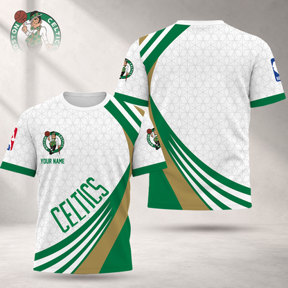 FINAL SALE - NEW CUSTOMIZED NBA03 BCE BOSTON CELTICS T-SHIRT, POLO SHIRT, ZIP POLO SHIRT, SWEATSHIRT, HOODIE & ZIP HOODIE