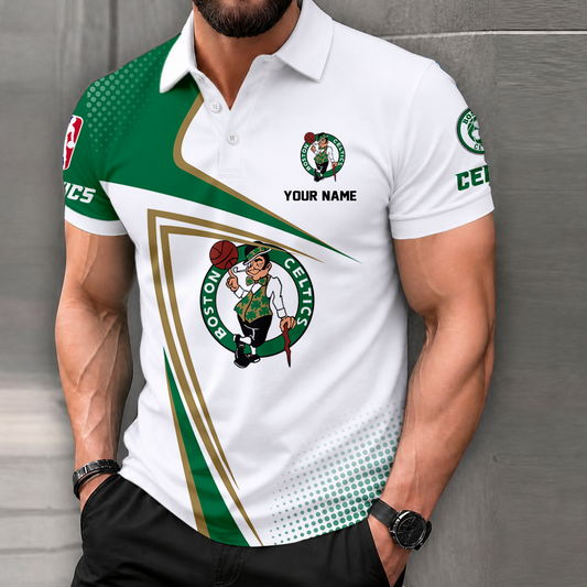 FINAL SALE - NEW CUSTOMIZED NBA03 BCE BOSTON CELTICS T-SHIRT, POLO SHIRT, ZIP POLO SHIRT, SWEATSHIRT, HOODIE & ZIP HOODIE
