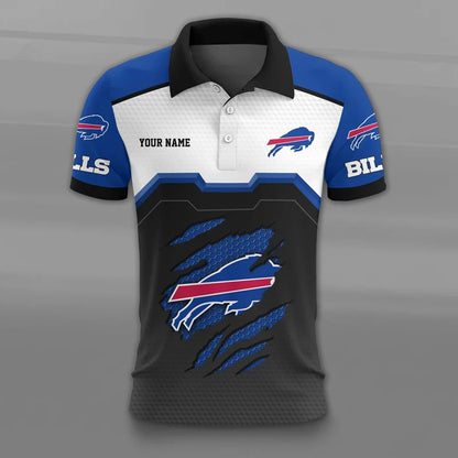 VIRAL EDITION - NEW CUSTOMIZED NFL03 BFB BUFFALO BILLS T-SHIRT, POLO SHIRT, ZIP POLO SHIRT, SWEATSHIRT, HOODIE & ZIP HOODIE
