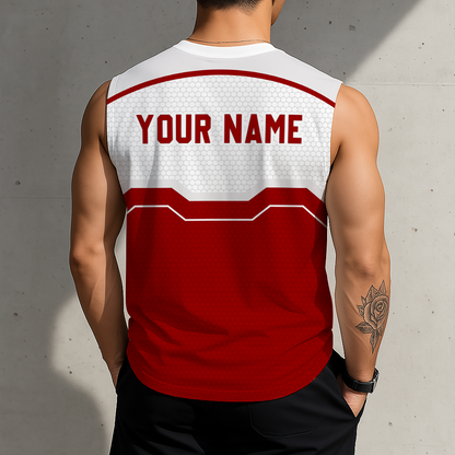 LIMITED EDITION - NEW CUSTOMIZED NCAA MAM03 IDH INDIANA HOOSIERS MEN'S GYM SHIRT