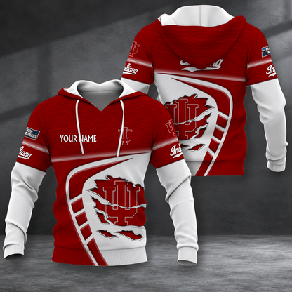 HOT DEAL - NEW CUSTOMIZED NCAA MAM03 IDH INDIANA HOOSIERS T-SHIRT, POLO SHIRT, ZIP POLO SHIRT, SWEATSHIRT, HOODIE & ZIP HOODIE