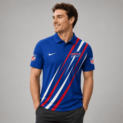 EXCLUSIVE EDITION - NEW CUSTOMIZED NFL03 BFB BUFFALO BILLS T-SHIRT, POLO SHIRT, ZIP POLO SHIRT, SWEATSHIRT, HOODIE & ZIP HOODIE