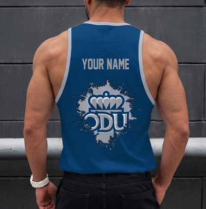 SPECIAL EDITION - NEW CUSTOMIZED NCAA CFH03 ODM OLD DOMINION MONARCHS UNISEX TANK TOP