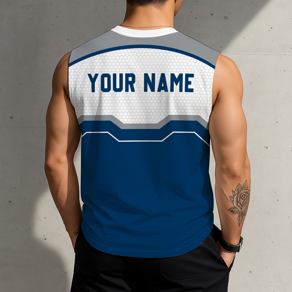 LIMITED EDITION - NEW CUSTOMIZED NCAA CFH03 ODM OLD DOMINION MONARCHS MEN'S GYM SHIRT