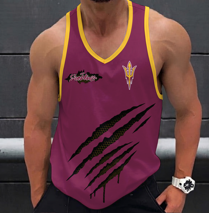 SPECIAL EDITION - NEW CUSTOMIZED NCAA FBS04 ASS ARIZONA STATE SUN DEVILS UNISEX TANK TOP