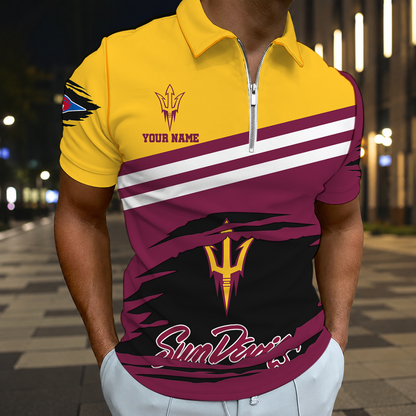 LIMITED EDITION - NEW CUSTOMIZED NCAA FBS04 ASS ARIZONA STATE SUN DEVILS POLO SHIRT, ZIP POLO SHIRT, HOODIE, ZIP HOODIE, T-SHIRT & SWEATSHIRT