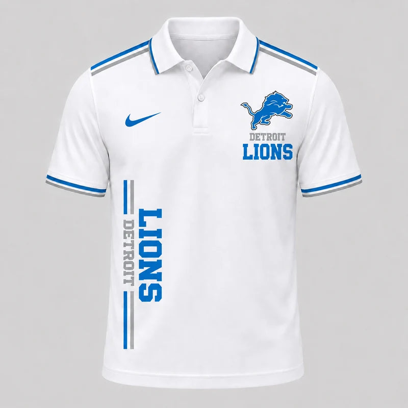 VIRAL EDITION - NEW CUSTOMIZED NFL04 DTL DETROIT LIONS T-SHIRT, POLO SHIRT, ZIP POLO SHIRT, SWEATSHIRT, HOODIE & ZIP HOODIE