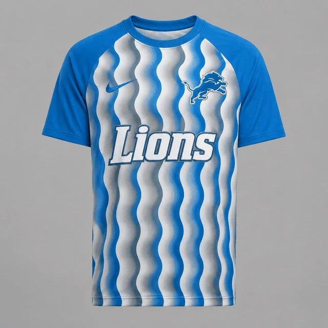 VIRAL EDITION - NEW CUSTOMIZED NFL04 DTL DETROIT LIONS T-SHIRT, POLO SHIRT, ZIP POLO SHIRT, SWEATSHIRT, HOODIE & ZIP HOODIE