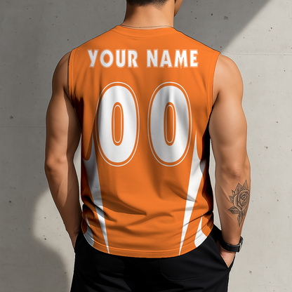 ACTIVE OFFER - NEW CUSTOMIZED | NCAA CWS04 MIH MI HURRICANES MEN'S GYM SHIRT