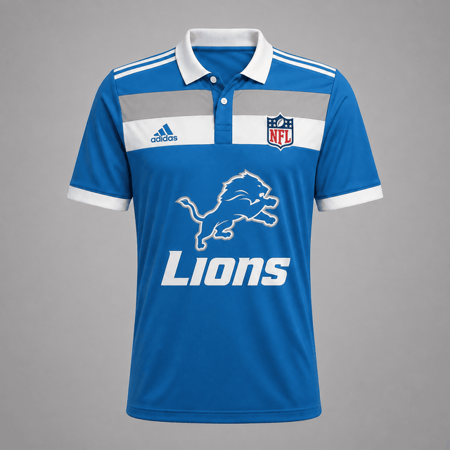 VIRAL EDITION - NEW CUSTOMIZED NFL04 DTL DETROIT LIONS T-SHIRT, POLO SHIRT, ZIP POLO SHIRT, SWEATSHIRT, HOODIE & ZIP HOODIE